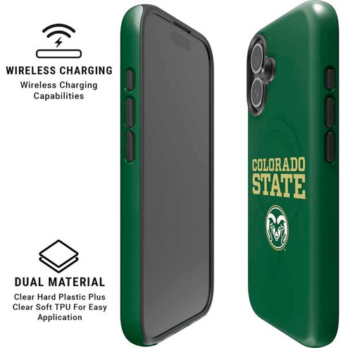 Colorado State University CSU iPhone 16 Plus Magsafe Impact Case
